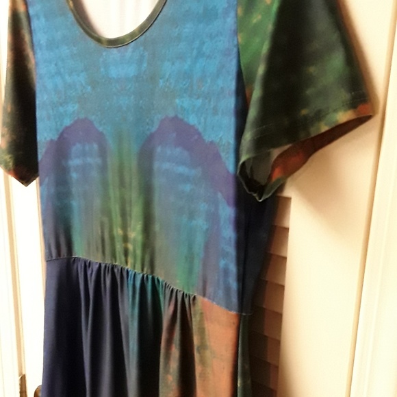 Simply Aster Boho Rave Multicolored Midi Dress - Picture 3 of 8